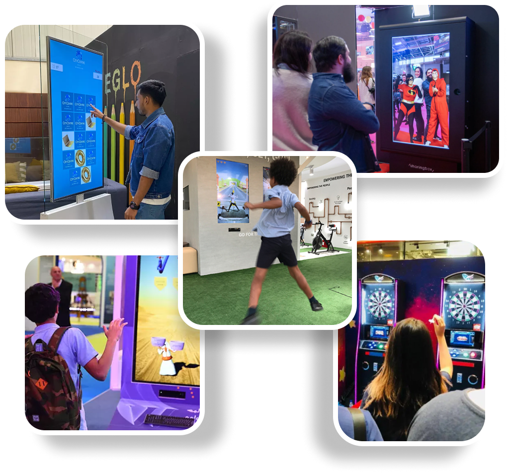 Koleksi game arcade & booth interaktif